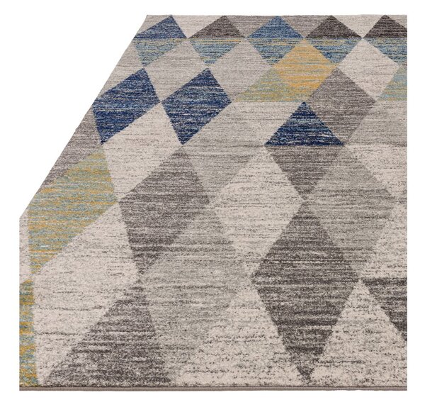 Modrý koberec 80x150 cm Muse Harlequin Blue – Asiatic Carpets