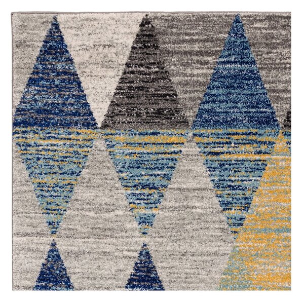 Modrý koberec 80x150 cm Muse Harlequin Blue – Asiatic Carpets