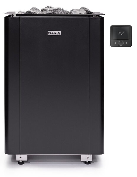 Narvi saunová kamna elektrická Ultra Small WiFi 9 kW, black