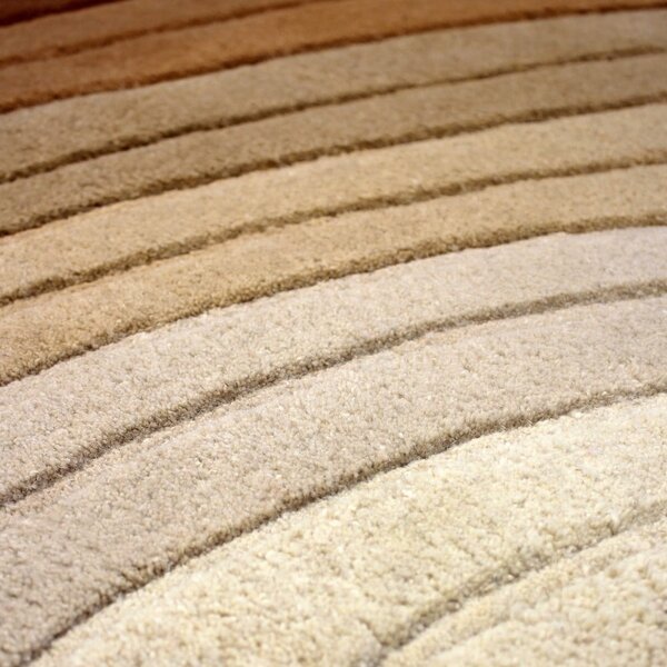 Vlněný koberec v cihlové barvě 160x230 cm Puddle Ombre Wool – Flair Rugs