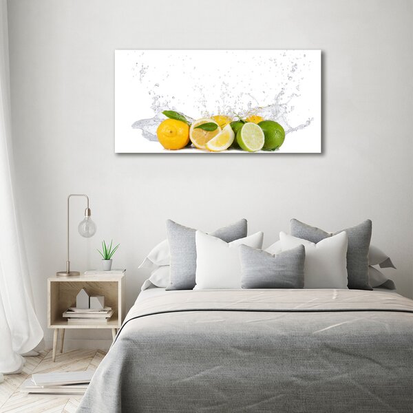 Foto obraz canvas Citrusy a voda oc-81760914