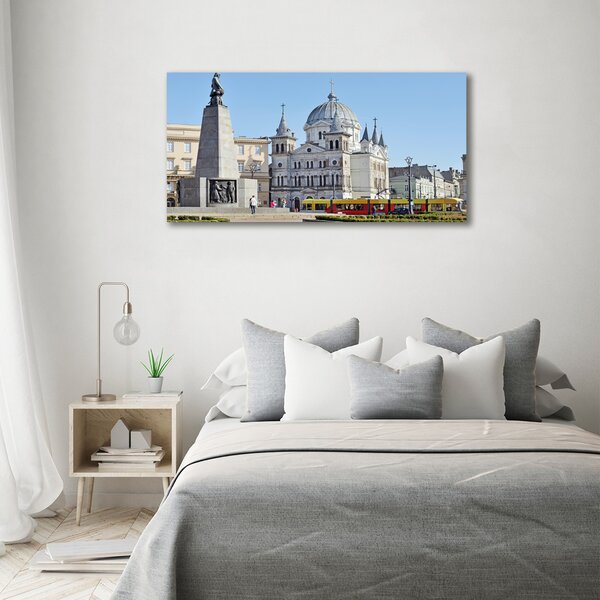 Foto obraz skleněný horizontální Náměstí Svobody Lodž osh-81881278