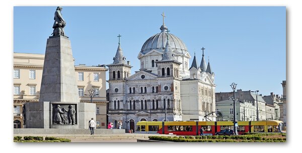 Foto obraz skleněný horizontální Náměstí Svobody Lodž osh-81881278