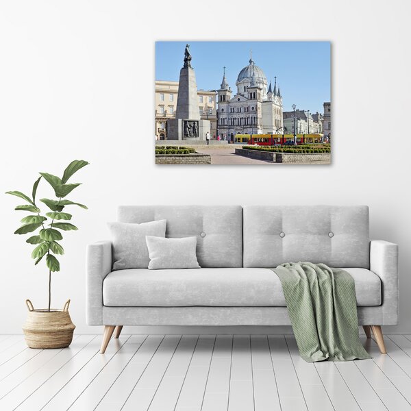 Foto obraz skleněný horizontální Náměstí Svobody Lodž osh-81881278