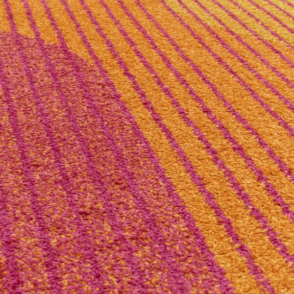 Žluto-oranžový koberec 120x170 cm Muse Orange Retro – Asiatic Carpets