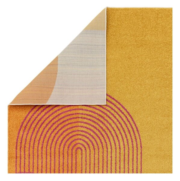 Žluto-oranžový koberec 120x170 cm Muse Orange Retro – Asiatic Carpets