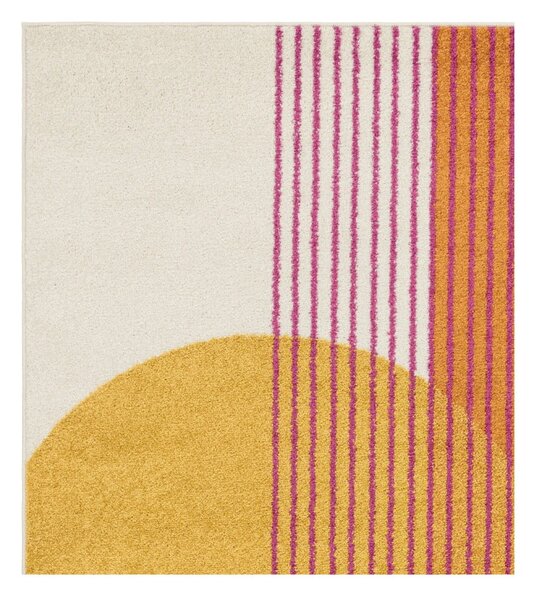 Žluto-oranžový koberec 120x170 cm Muse Orange Retro – Asiatic Carpets