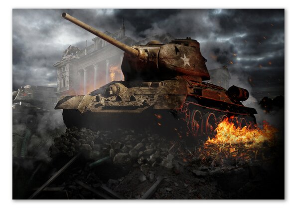 Fotoobraz na skle Tank osh-82053342