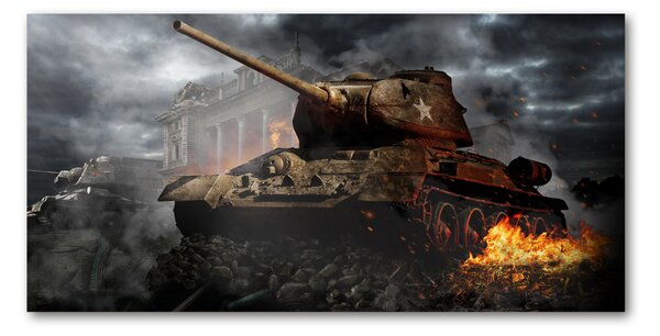 Fotoobraz na skle Tank osh-82053342