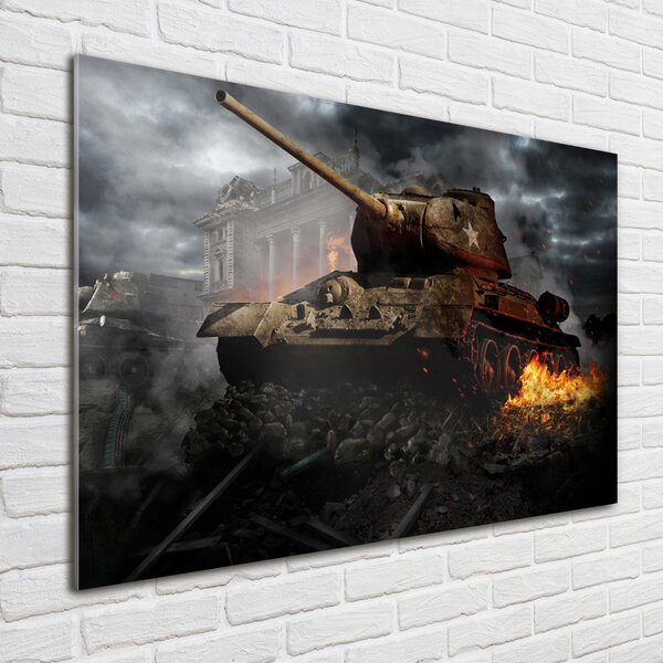 Fotoobraz na skle Tank osh-82053342