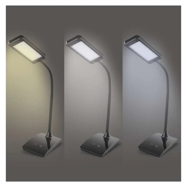 Emos lighting LED stolní lampa EDDY, černá 1538150200