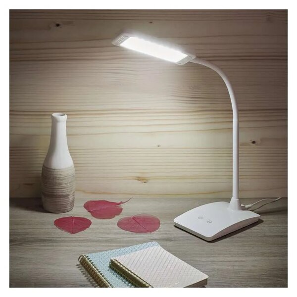 Emos lighting LED stolní lampa EDDY, bílá 1538150201