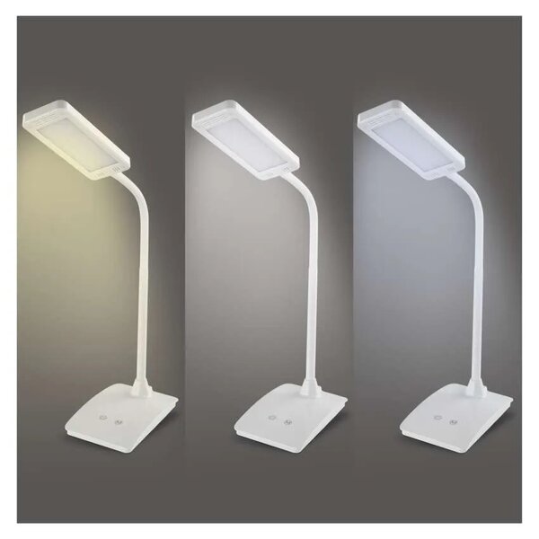 Emos lighting LED stolní lampa EDDY, bílá 1538150201