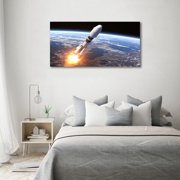 Foto obraz na plátně Kosmická raketa oc-82396633