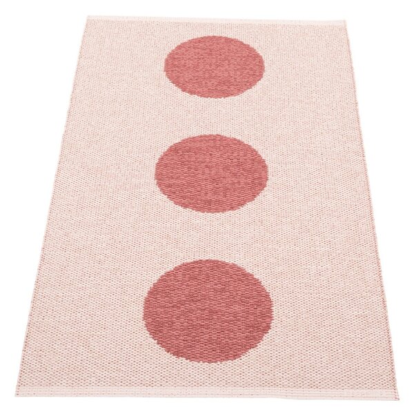 Světle červený vnitřní a venkovní koberec 70x120 cm Vera Pop Blush – Pappelina