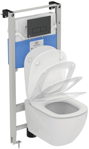 Ideal Standard Oleas splachovací tlačítko pro WC černá R0121A6