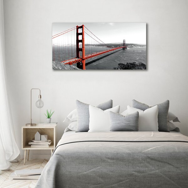 Fotoobraz na skle Most San Francisco osh-82486303