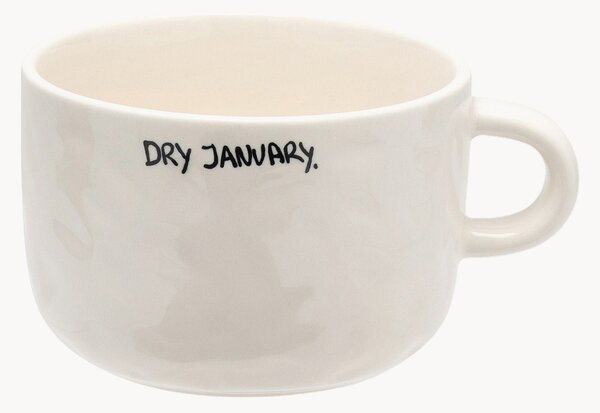 Ručně malovaný hrnek Dry January