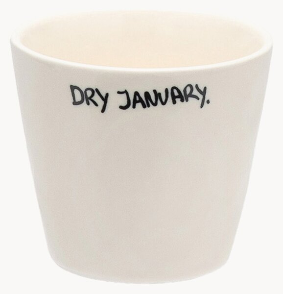 Ručně malovaný hrnek Dry January
