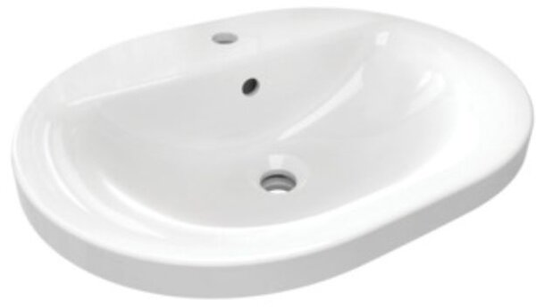 Ideal Standard Connect umyvadlo 55x43 cm oválné zápustný bílá lesk E503901