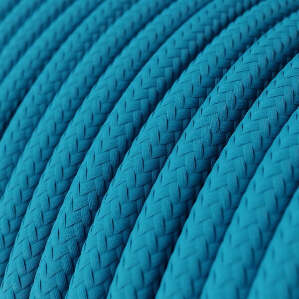 Creative cables Svítidlo se 2 závěsnými světly, textilním kabelem a kovovými komponenty Barva: Bílá, Montáž: Sestavený