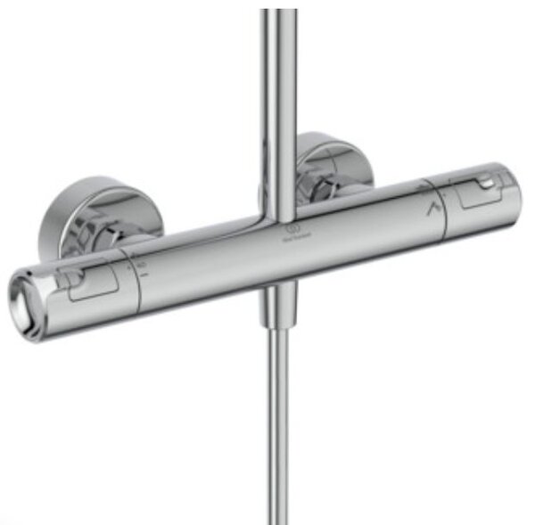 Ideal Standard Ceratherm sprchová sada na stěnu s termostatem s dešťovou sprchou chrom A7565AA