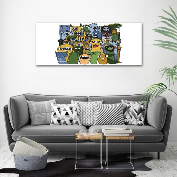 Foto obraz na plátně Šílené nestvůry oc-82584933