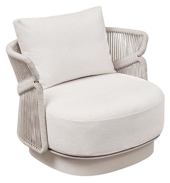 Zahradní křeslo AIO TAUPE WHITE Exteriér | Zahradní křesla