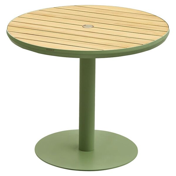 Zahradní jídelní stůl BALI 90 CM GREEN Exteriér | Zahradní stoly