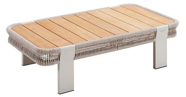 Zahradní konferenční stolek BORROMEO 120 CM TAUPE Exteriér | Zahradní stolky