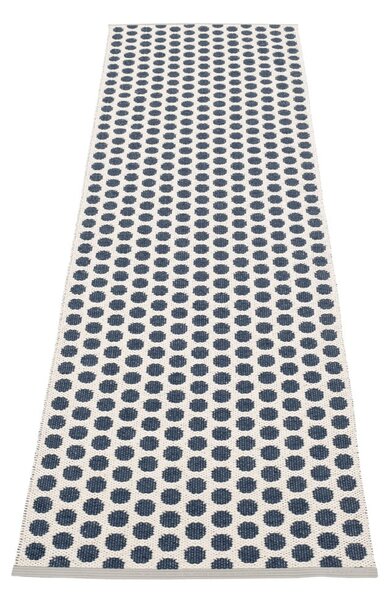 Tmavě modrý vnitřní a venkovní běhoun 70x250 cm Noa Dark Blue – Pappelina