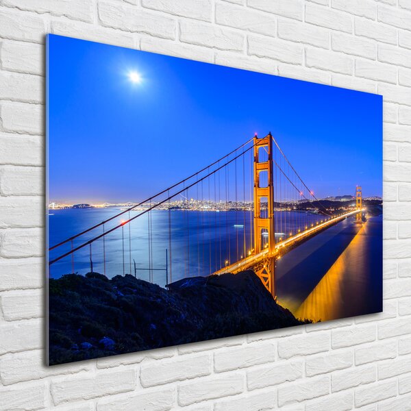Foto obraz sklo tvrzené Most San Francisco osh-83013972