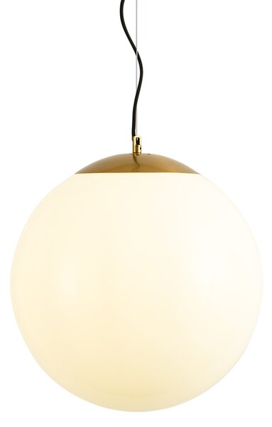 Skandiánské závěsné svítidlo s opálovým sklem 40 cm - Ball 40
