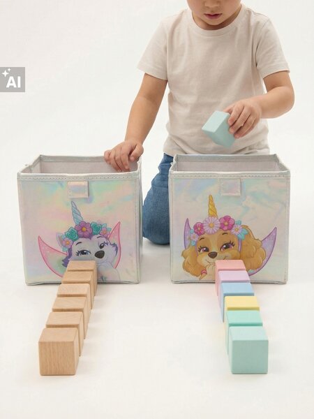Sinsay - Skládací úložné koše 2 pack - vícebarevná