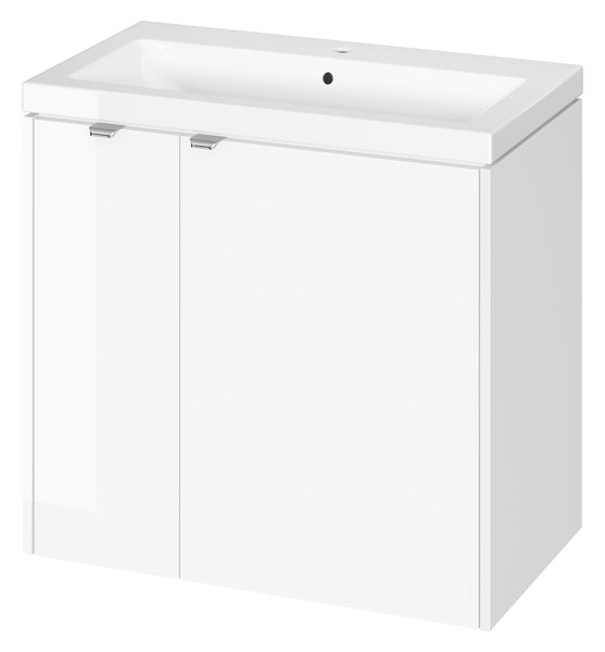Cersanit Ovida umyvadla se skříňkou 80 cm bílá S4047-003