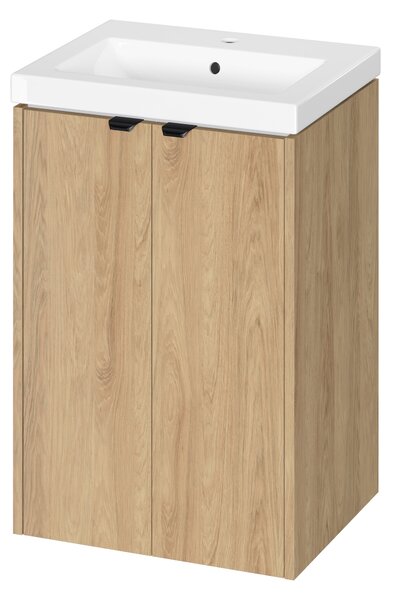 Cersanit Ovida umyvadla se skříňkou 50 cm dub S4047-004