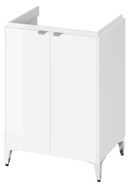 Cersanit Ovida skříňka 59.4x45x70 cm pod umyvadlo závěsná bílá S1058-002