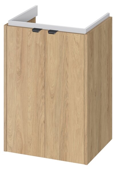 Cersanit Ovida skříňka 49.4x40x70 cm pod umyvadlo závěsná dub S1058-009