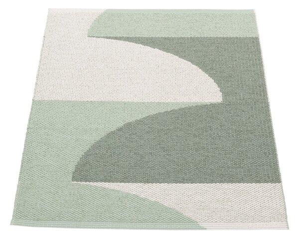 Zelený vnitřní a venkovní koberec 70x90 cm Hill Army Misty Mint – Pappelina