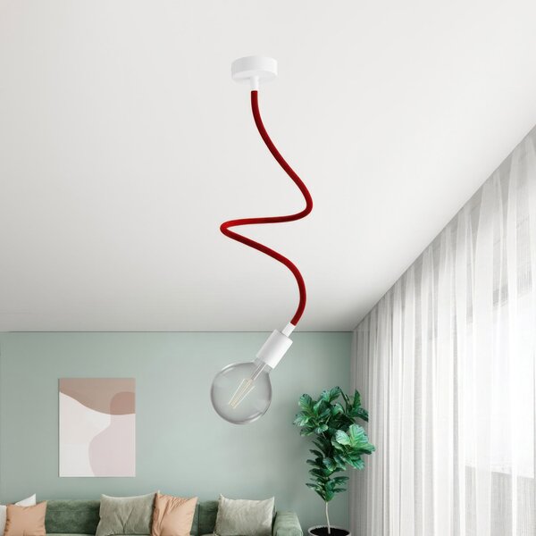 Creative cables Nástěnná a stropní lampa creative flex velikosti 90 cm Barva: Matný bronz
