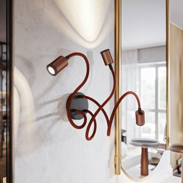 Creative cables Bodové svítidlo mini led gu1d0 Barva: Světle modrá