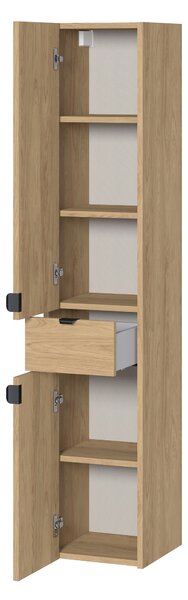 Cersanit Ovida skříňka 30x30x150 cm boční závěsná dub S1058-012