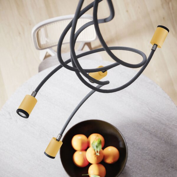 Creative cables Bodové svítidlo mini led gu1d0 Barva: Světle modrá