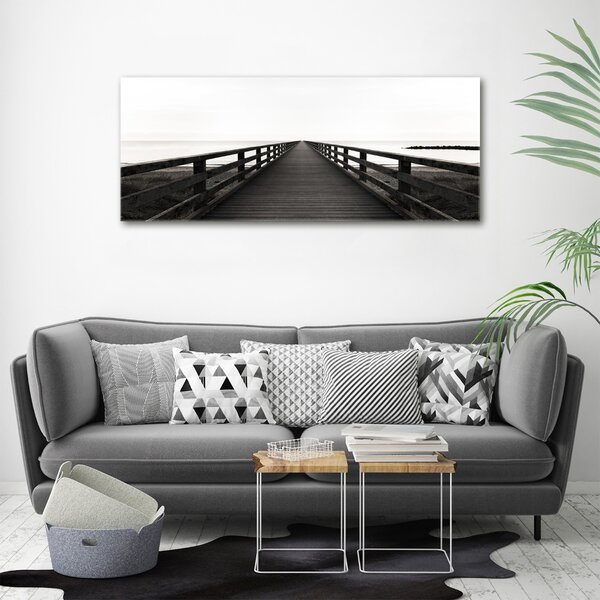Foto obraz canvas Dřevěné molo oc-83254828