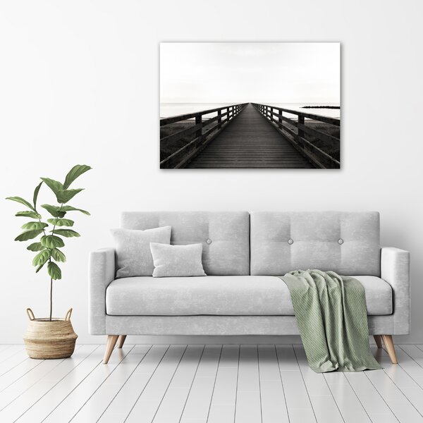 Foto obraz canvas Dřevěné molo oc-83254828