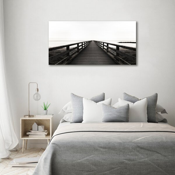 Foto obraz canvas Dřevěné molo oc-83254828