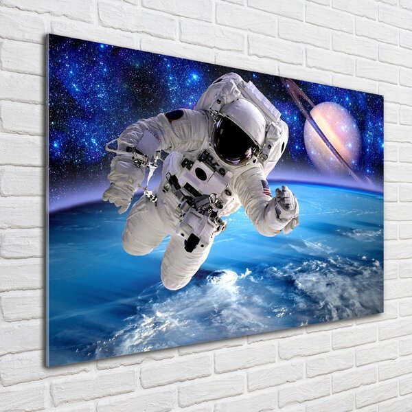 Fotoobraz skleněný na stěnu do obýváku Kosmonaut osh-83411618