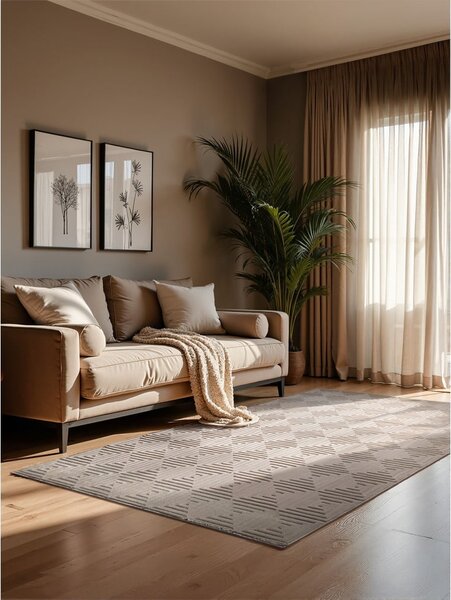 Béžový koberec 120x170 cm Perles Tourmaline – Elle Decoration