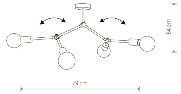 Svítidlo Nowodvorski TWIG IV 9140
