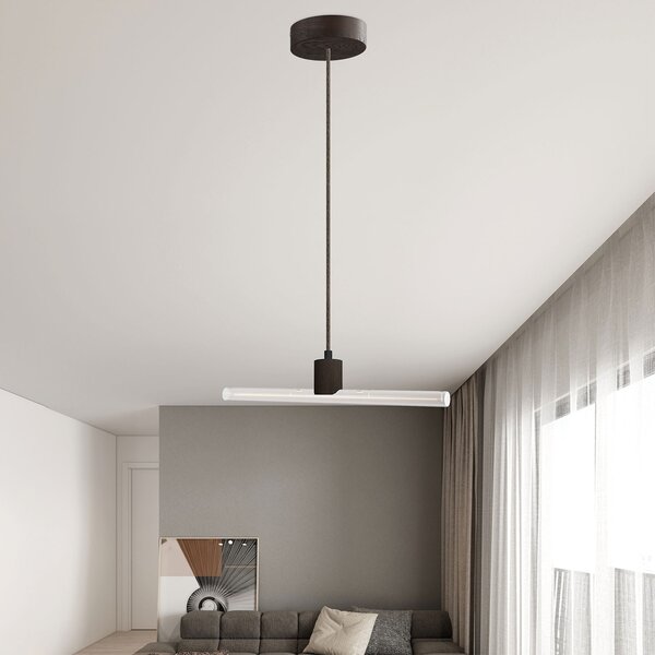 Creative cables Esse14 závěsná lampa s paticí s14d Barva: Černá